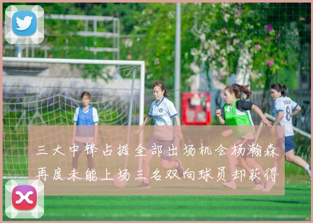 三大中锋占据全部出场机会杨瀚森再度未能上场三名双向球员却获得机会